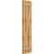 Ekena Millwork Spaced Board-n-Batten Shutters w/Z-Bar, Rough Sawn Western Red Cedar, 17 1/8W x 69H, PR RBS06Z17X069RWR - alternate 2